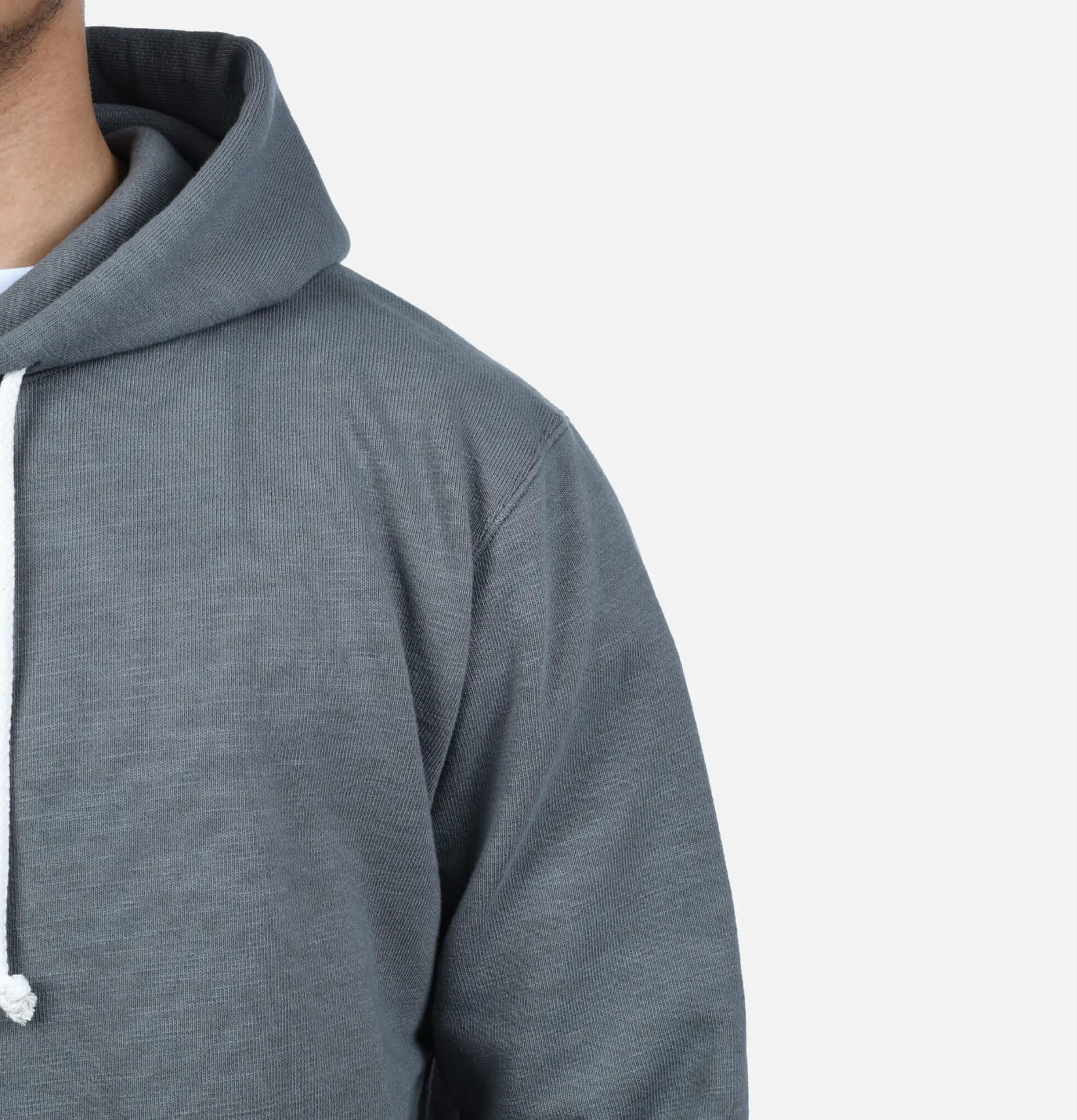 JACKMAN Sweats & Polaires<Pullover Hooded Sweatshirt Stone Grey