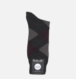 Homme PANTHERELLA Chaussettes<Racton Merino Charcoal