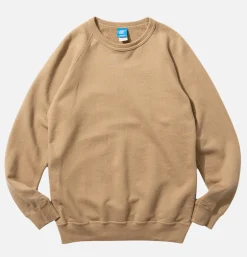 GOOD ON Sweats & Polaires<Raglan Crew Sweat Coyote