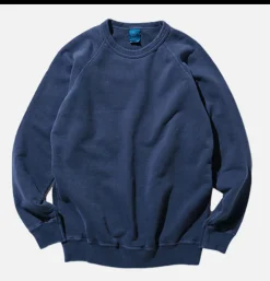 GOOD ON Sweats & Polaires<Raglan Crew Sweat P-navy