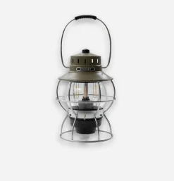 BAREBONES Outdoor<Railroad Lantern Olive USB