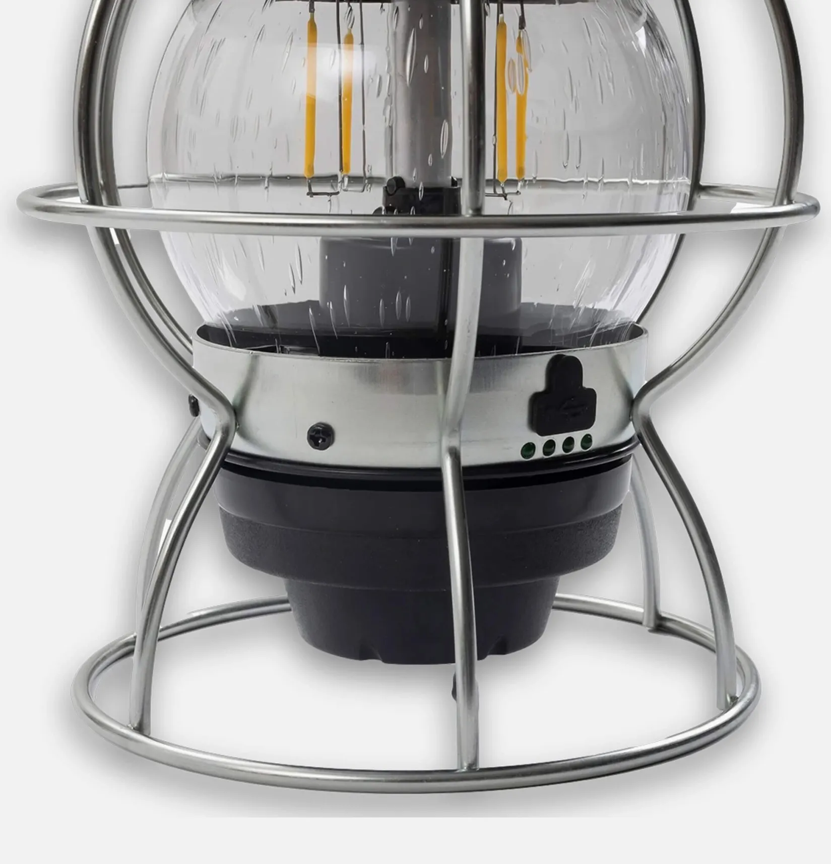 BAREBONES Outdoor<Railroad Lantern Olive USB