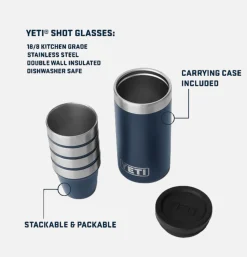 YETI Outdoor<Rambler Verres à shot Navy