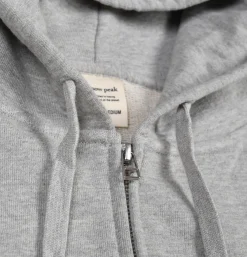 SNOW PEAK Sweats & Polaires<Recycled Cotton Zipup Hoodie Grey