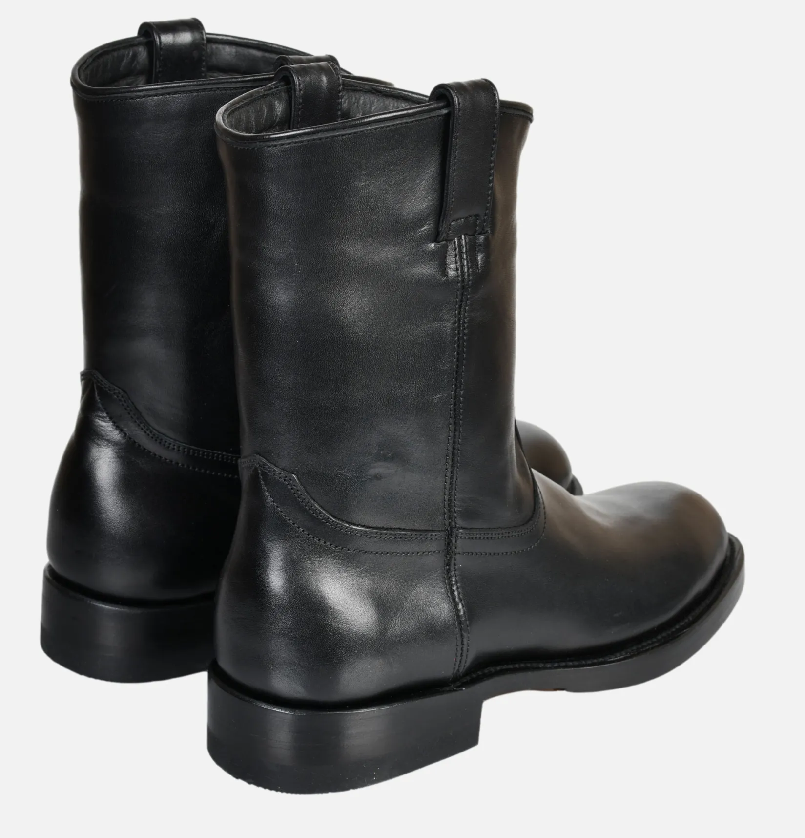 Homme UNMARKED Bottes<Roper Boots Pull Up Black