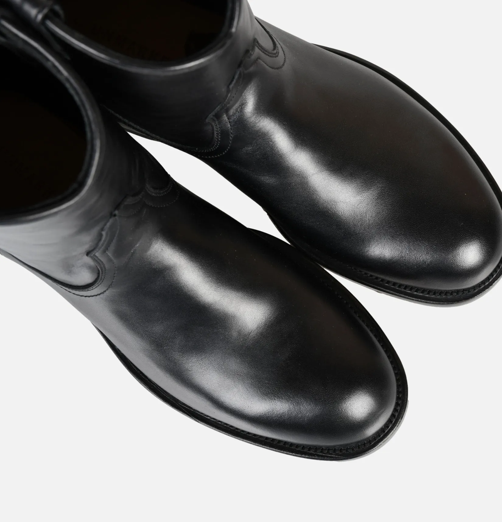 Homme UNMARKED Bottes<Roper Boots Pull Up Black