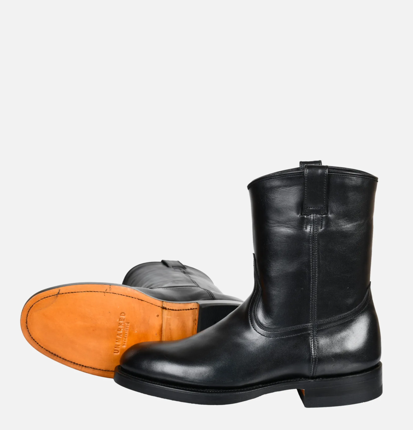 Homme UNMARKED Bottes<Roper Boots Pull Up Black