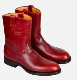 Homme UNMARKED Bottes<Roper Boots Pull Up Cherry