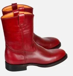 Homme UNMARKED Bottes<Roper Boots Pull Up Cherry