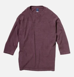 GOOD ON T-shirts<80s Football Tee Bordeaux