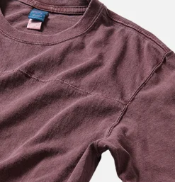 GOOD ON T-shirts<80s Football Tee Bordeaux
