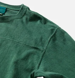 GOOD ON T-shirts<80s Football Tee Dark Green