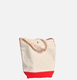 HERITAGE LEATHER COMPANY Sacs Bandoulière<Sac Bandoulière Canvas Bucket Rouge