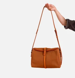 SOUTHERN FIELD INDUSTRIES Sacs Bandoulière<Sac Satchel Persimmon & Tan