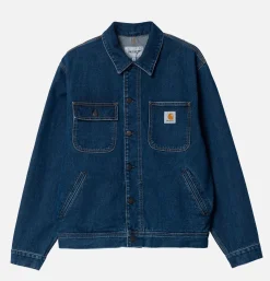 CARHARTT WIP Vestes<Saledo Jacket Blue Stone Wash