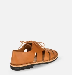 Homme STEVE MONO Sandales<Sandales Artisanal Shoe Tobacco
