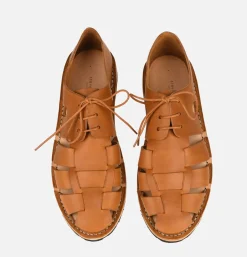 Homme STEVE MONO Sandales<Sandales Artisanal Shoe Tobacco
