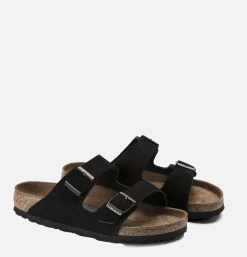 Femme BIRKENSTOCK WOMEN Sandales|Chaussures<Sandales Femme Arizona Black Suede