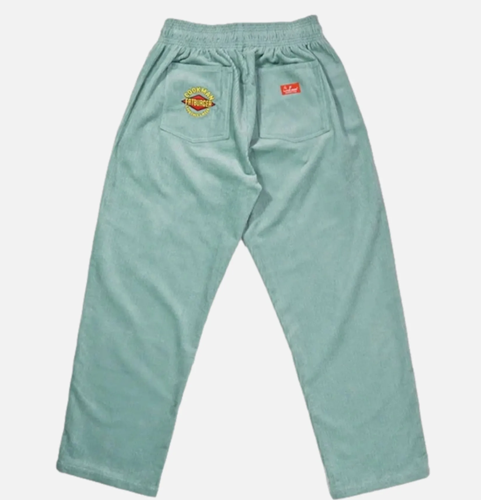 COOKMAN Work Pants<Semiwide Corduroy Fat Blue