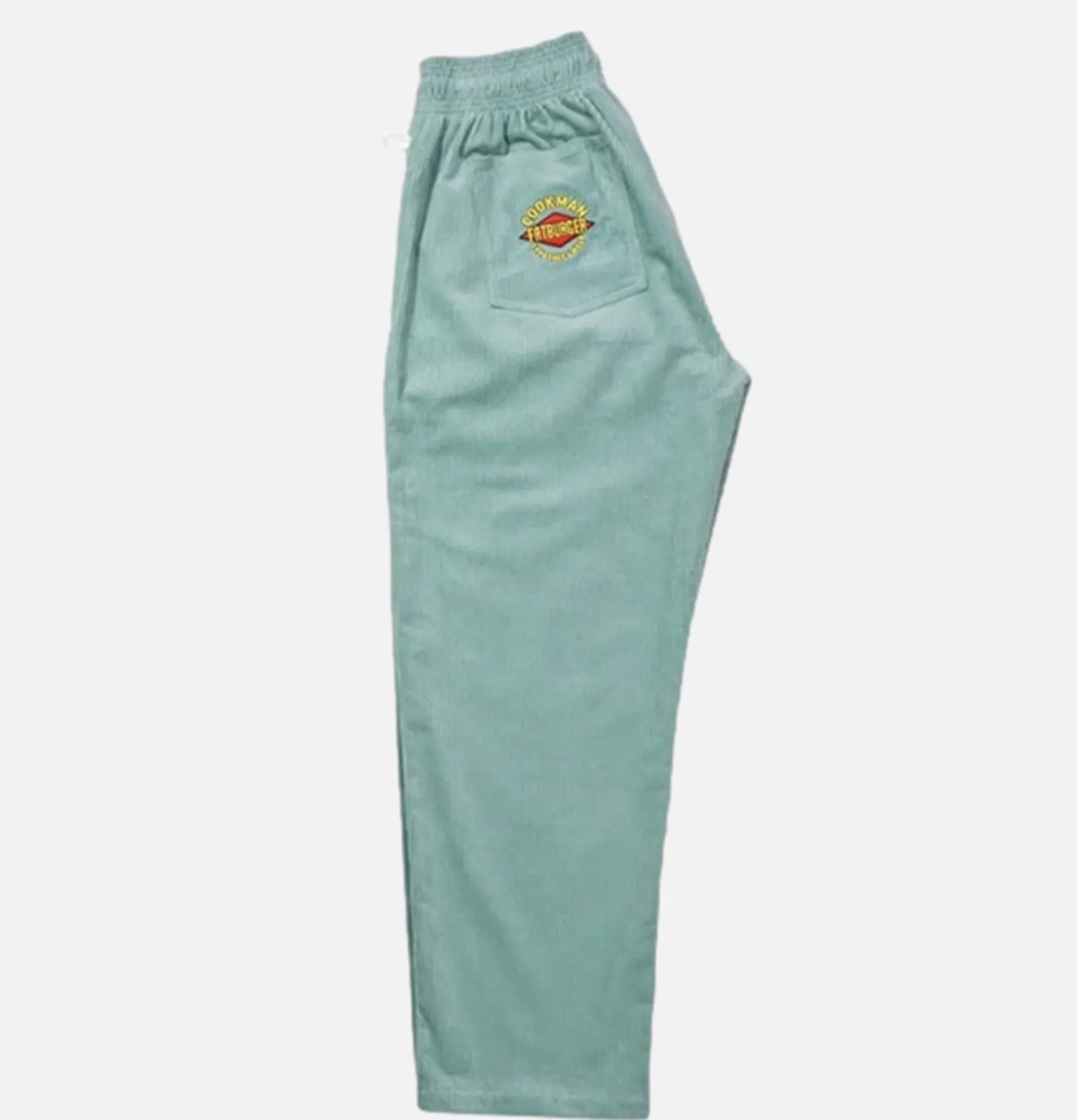 COOKMAN Work Pants<Semiwide Corduroy Fat Blue