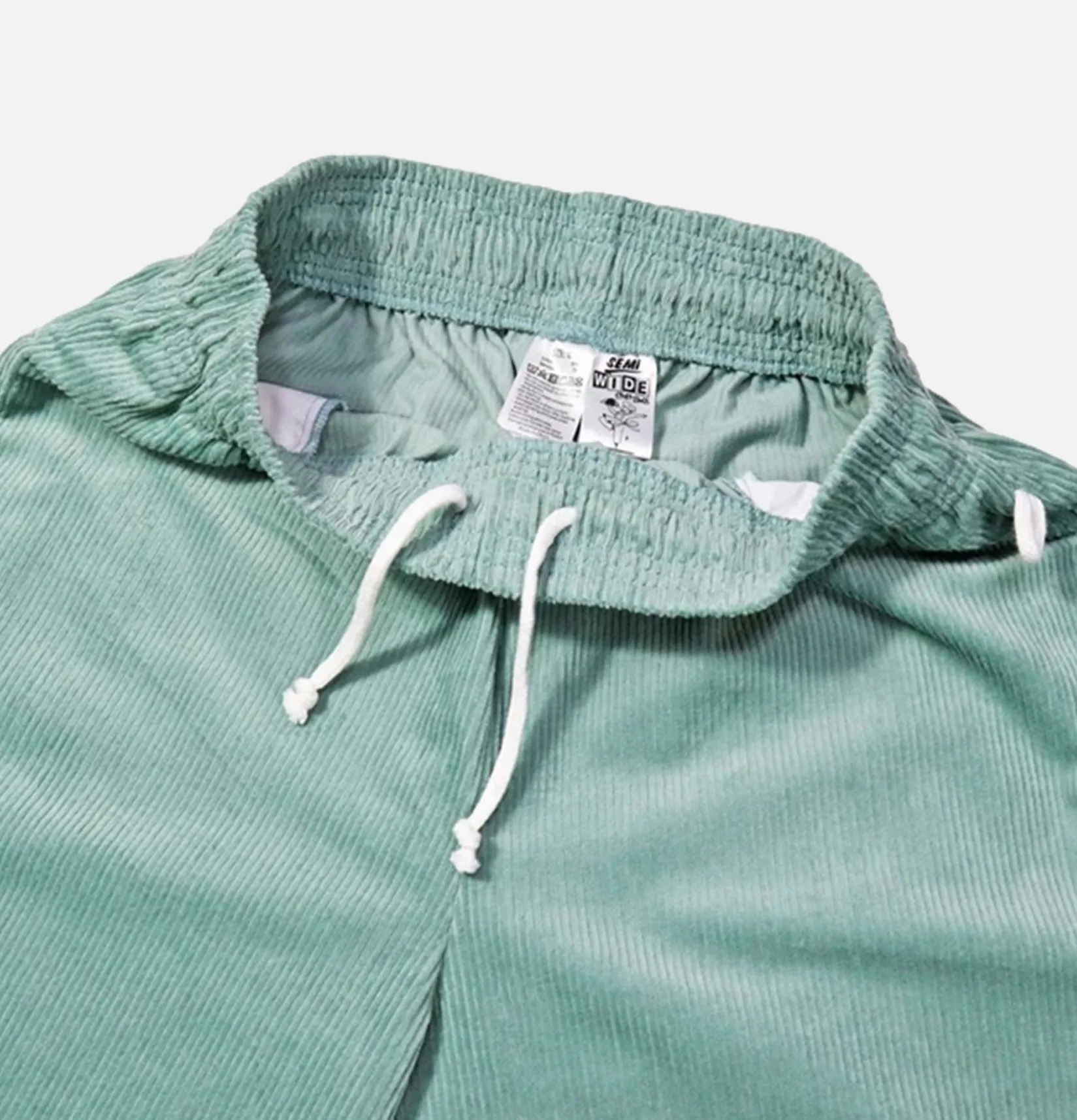 COOKMAN Work Pants<Semiwide Corduroy Fat Blue