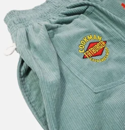 COOKMAN Work Pants<Semiwide Corduroy Fat Blue