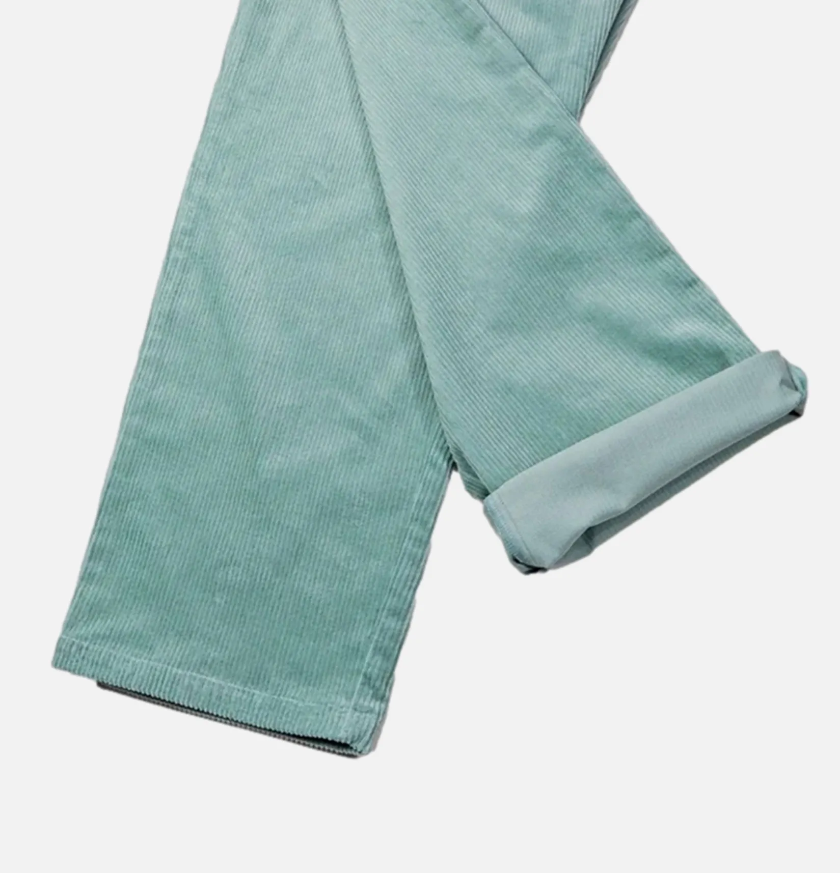 COOKMAN Work Pants<Semiwide Corduroy Fat Blue