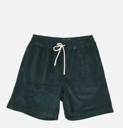 PORTUGUESE FLANNEL Shorts<Short Terry Green