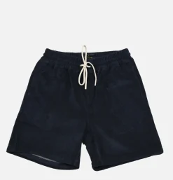 PORTUGUESE FLANNEL Shorts<Short Terry Navy