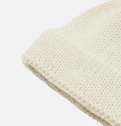 UNIVERSAL WORKS Gants • Bonnets • Echarpes<Short Watch Cap Ecru