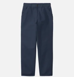 CARHARTT WIP Work Pants<Single Knee Blue Rinse