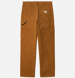 CARHARTT WIP Work Pants<Single Knee Deep H Brown