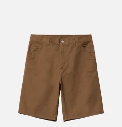 CARHARTT WIP Shorts<Single Knee Short Buffalo