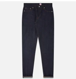 EDWIN Jeans<Slim Tapered Kurabo Blue Unwash