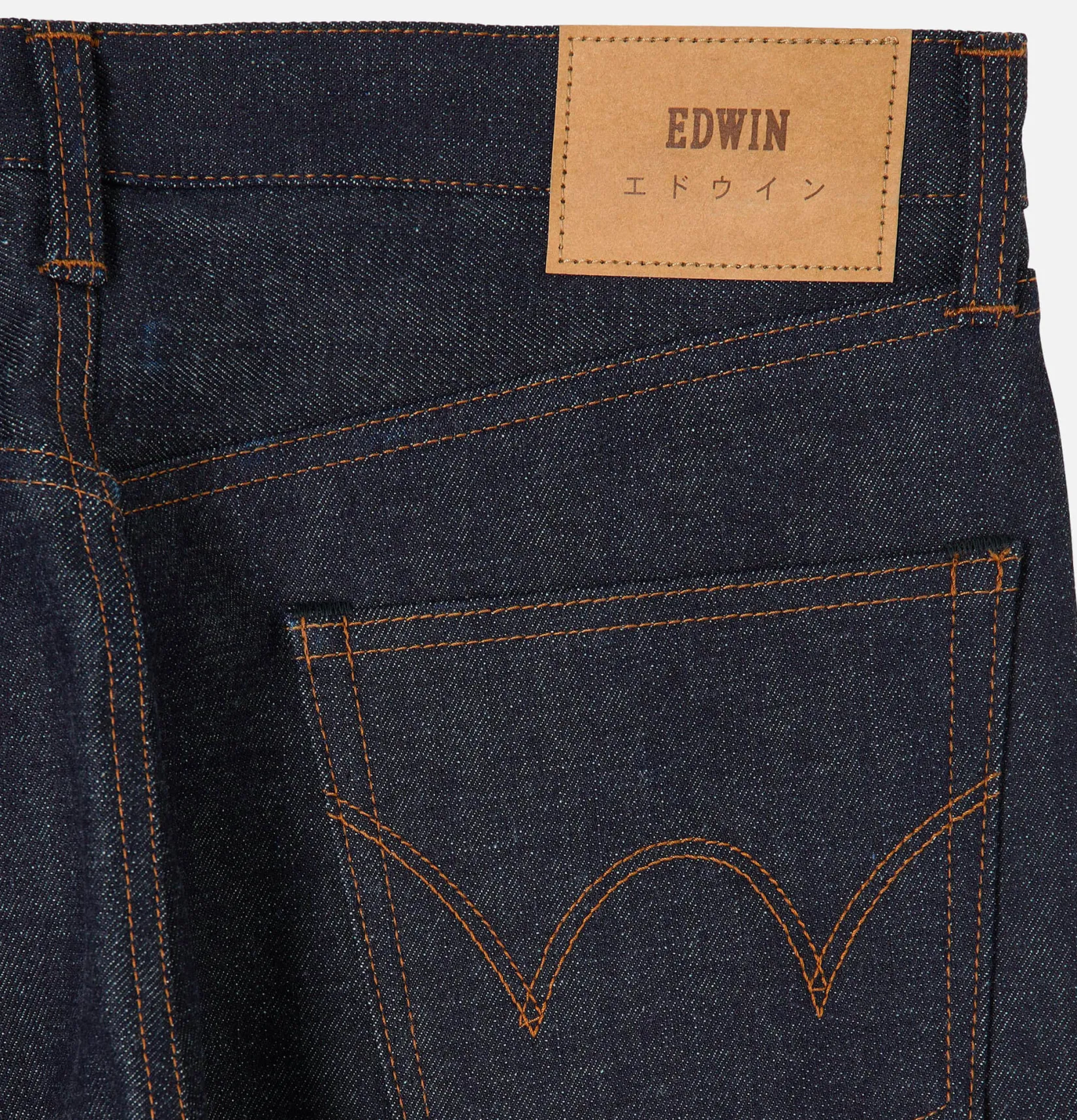 EDWIN Jeans<Slim Tapered Kurabo Blue Unwash