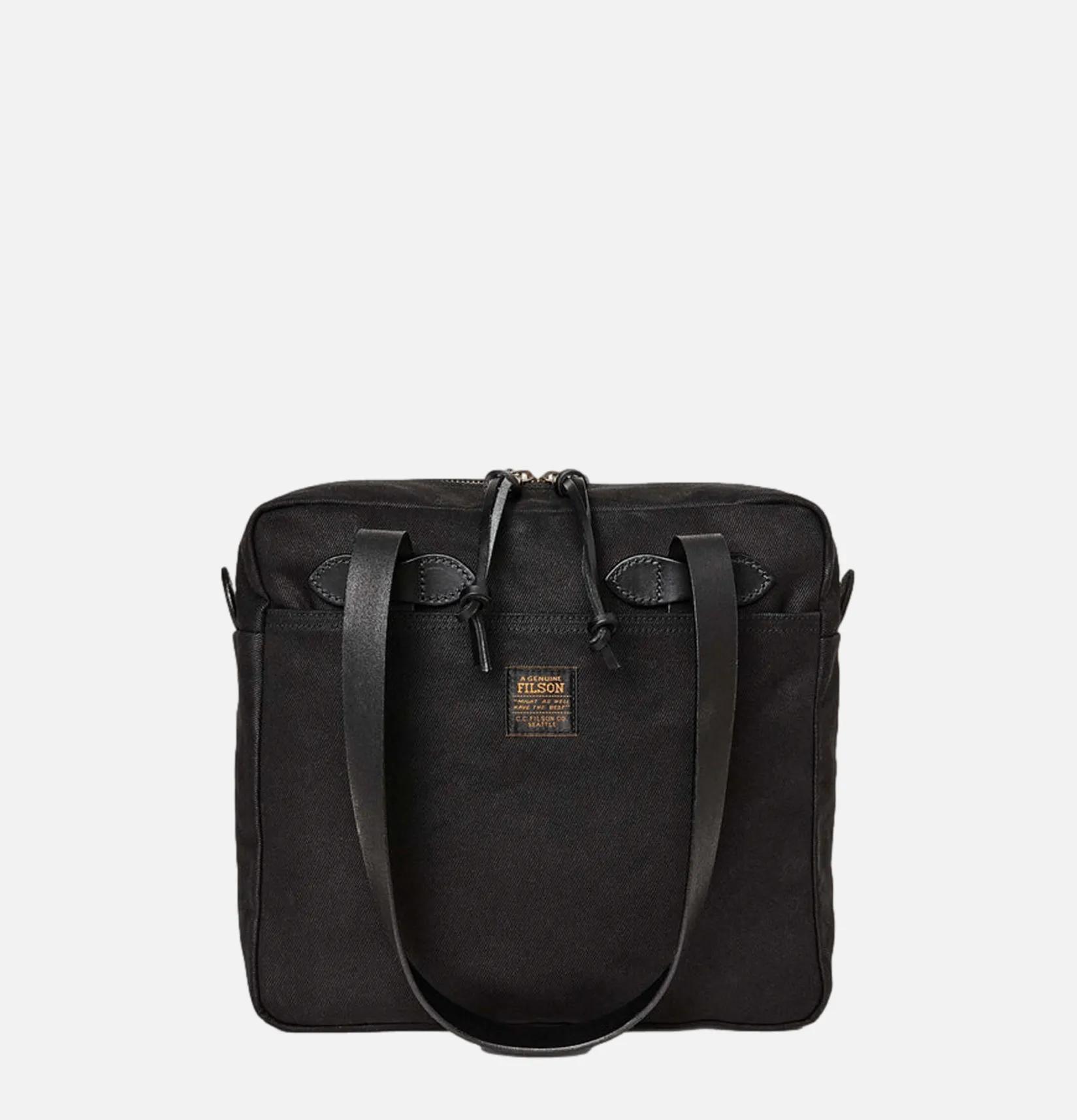FILSON Tote-bags<Small Zipper Tote Black