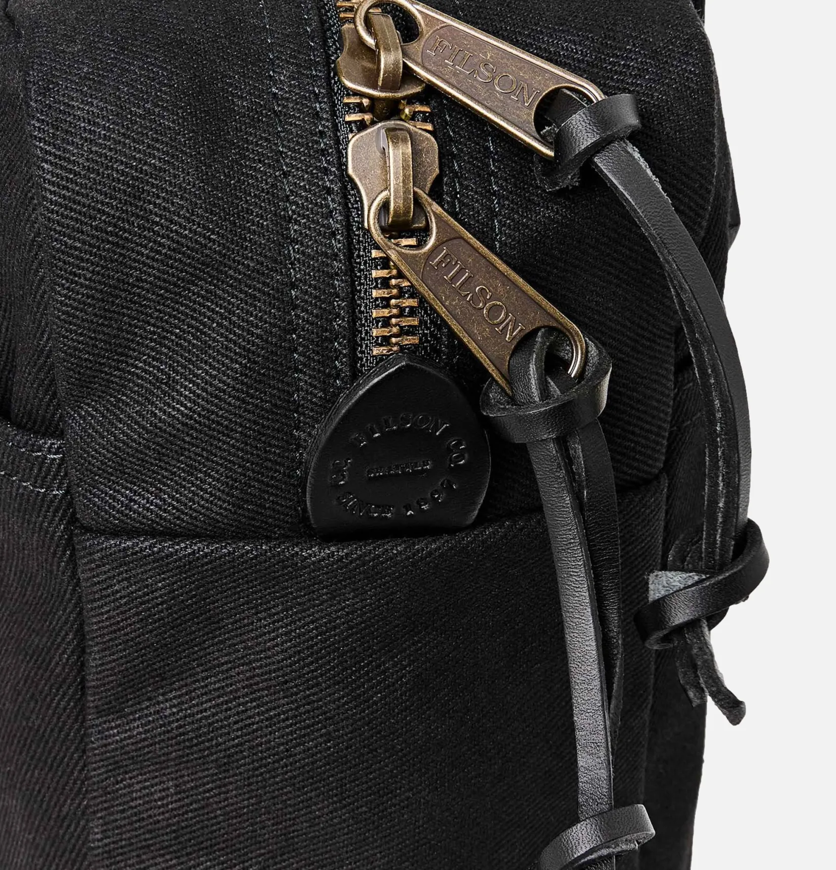 FILSON Tote-bags<Small Zipper Tote Black