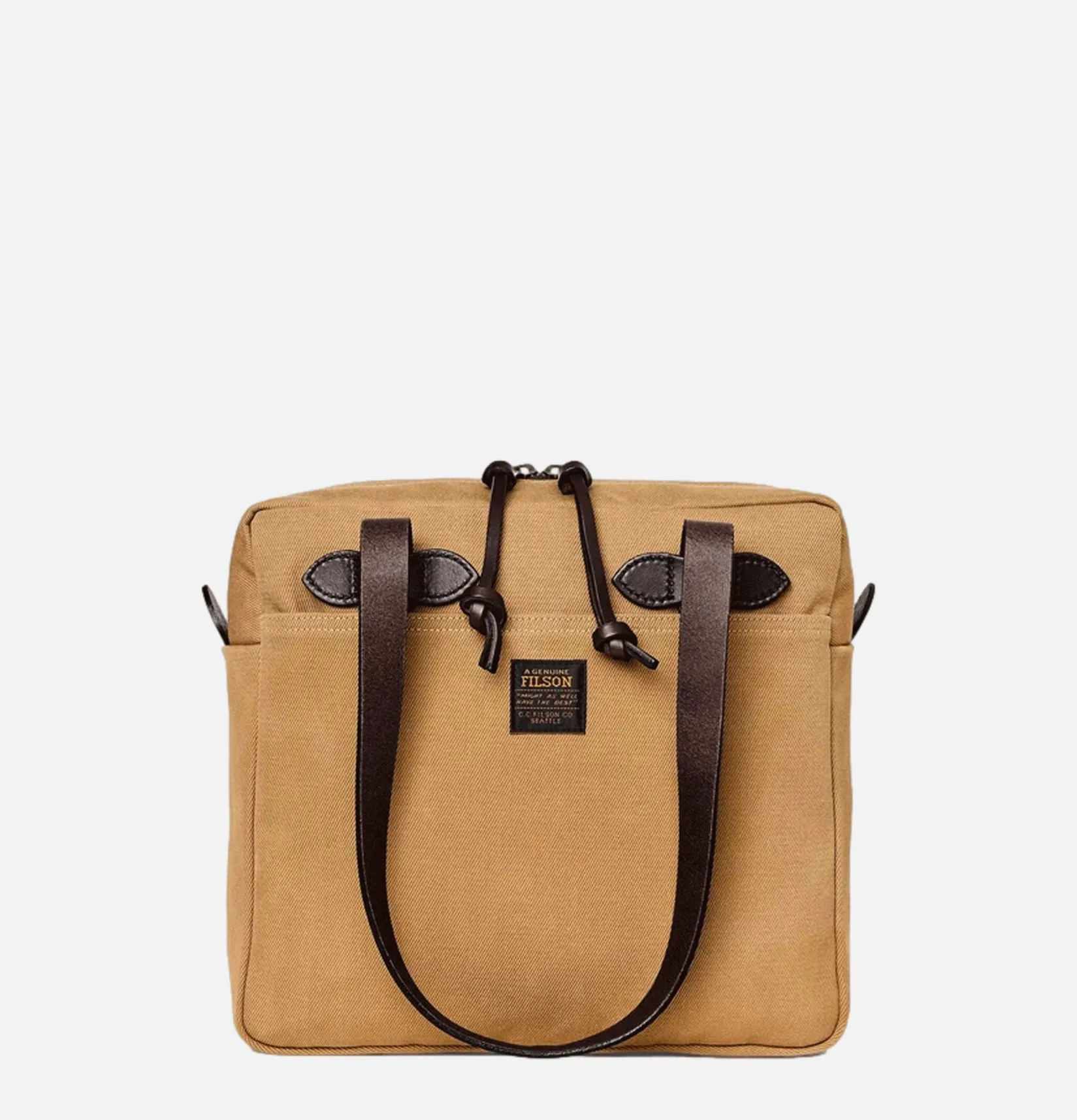 FILSON Tote-bags<Small Zipper Tote Tan