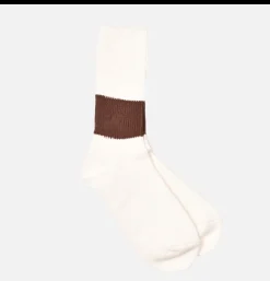 Homme ROSTERSOX Chaussettes<Socks Line Rib Brown