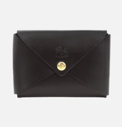 IL BISONTE Petite Maroquinerie<Sovanna Card Case Black