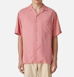 PORTUGUESE FLANNEL Chemises<Ss Shirt Dogtown Pink