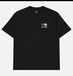 EDWIN T-shirts<Stay Hydrated Tee Noir