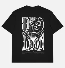 EDWIN T-shirts<Stay Hydrated Tee Noir