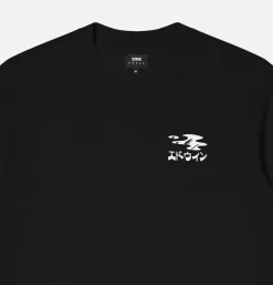 EDWIN T-shirts<Stay Hydrated Tee Noir