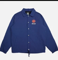 DEUS Vestes<Strata Coach Jacket Blue
