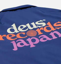 DEUS Vestes<Strata Coach Jacket Blue