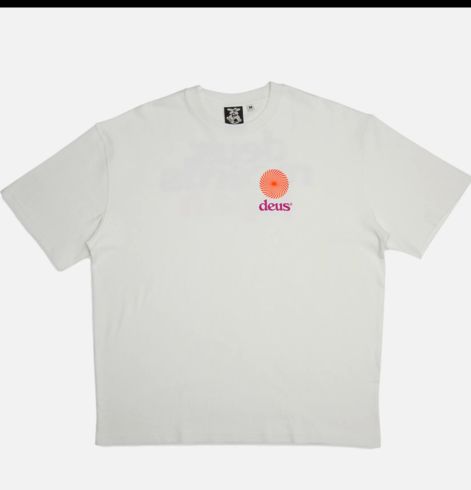 DEUS T-shirts<Strata Tee Vintage White
