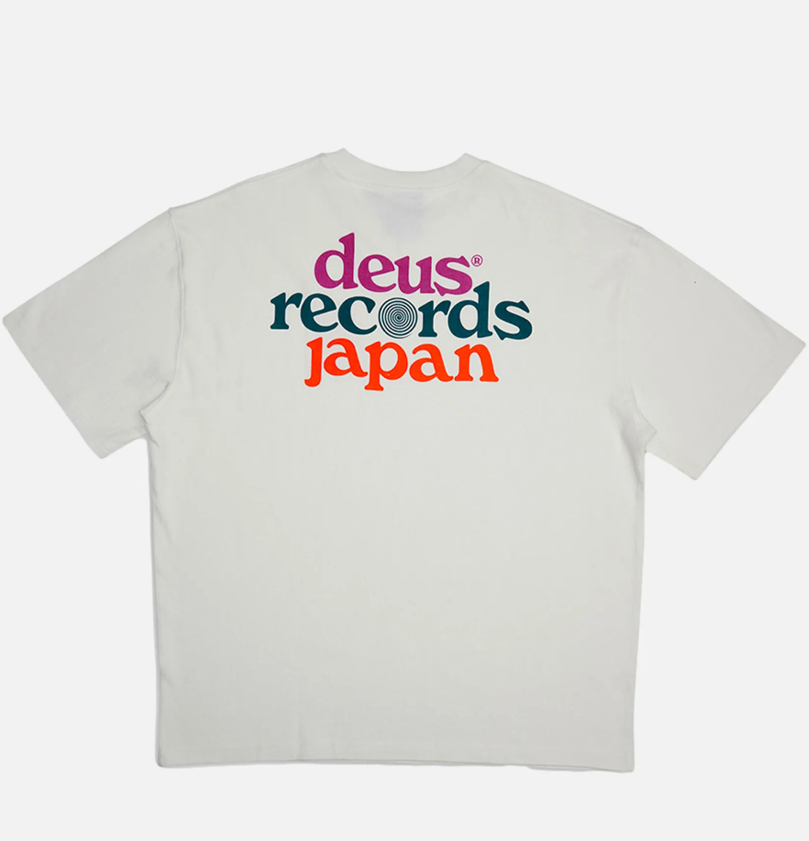 DEUS T-shirts<Strata Tee Vintage White