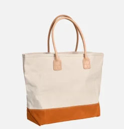 HERITAGE LEATHER COMPANY Tote-bags<Suede Day Tote Bag Marron