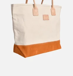 HERITAGE LEATHER COMPANY Tote-bags<Suede Day Tote Bag Marron
